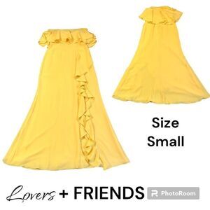 kiki maxi dress lovers and friends Lovers and Friends Kiki Maxi in Red